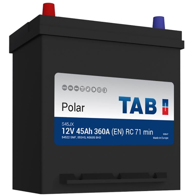 Аккумулятор TAB Polar S 45 Ah/12 V - + (246 145)