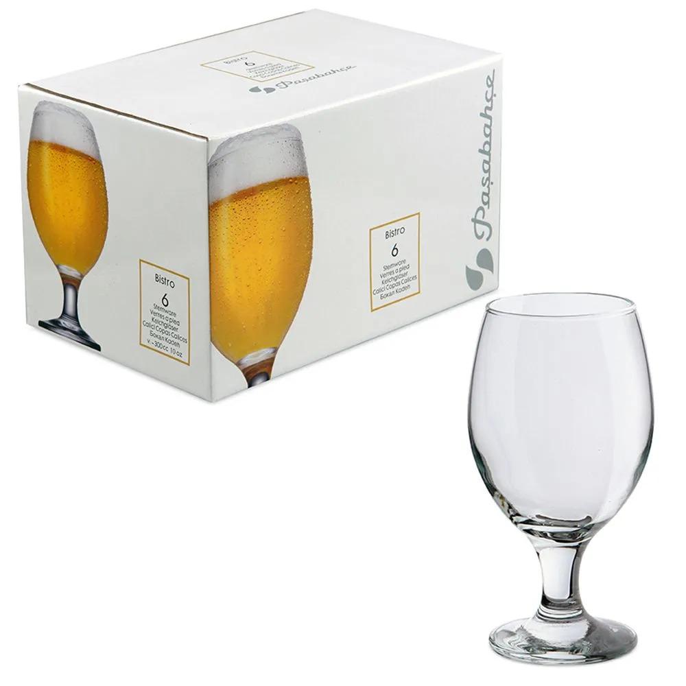 Набор бокалов для пива Pasabahce Bistro 400 мл 6 шт. (44417) - фото 3 Набор бокалов для пива Pasabahce Bistro 400 мл 6 шт. (44417) - фото 3