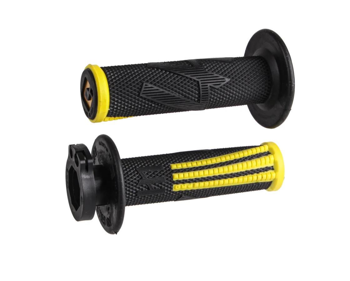 Грипси мото Odi EMIG PRO MX V2 Lock-On Grip Black/Yellow