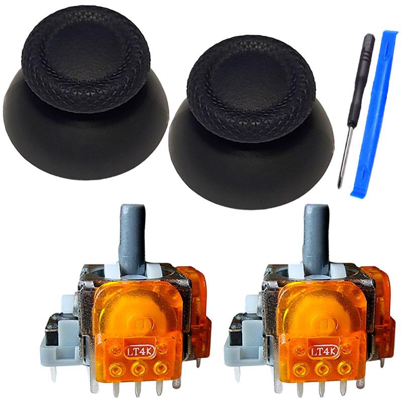 Механизм 3D геймпада PS5 TMR 2 шт./стик V2 2 шт. Серый/отвертка/лопатка