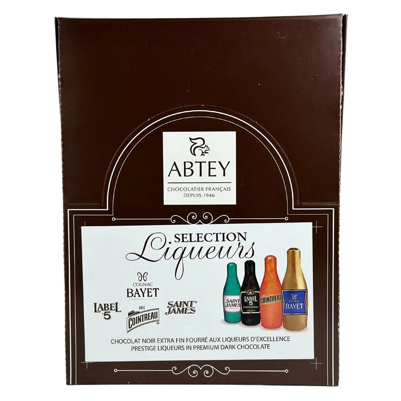 Цукерки Selection Liqueurs Abtey асорті бутилочки з лікерами 910 г Цукерки Selection Liqueurs Abtey асорті бутилочки з лікерами 910 г