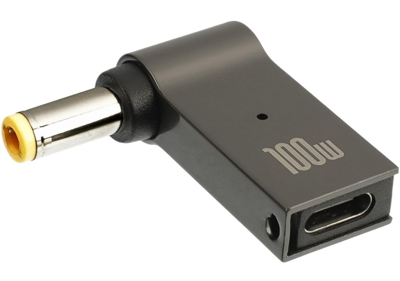 Адаптер Primo для подзарядки ноутбуков Type-C to DC 5,5-2,5 мм 100W (2813328050)