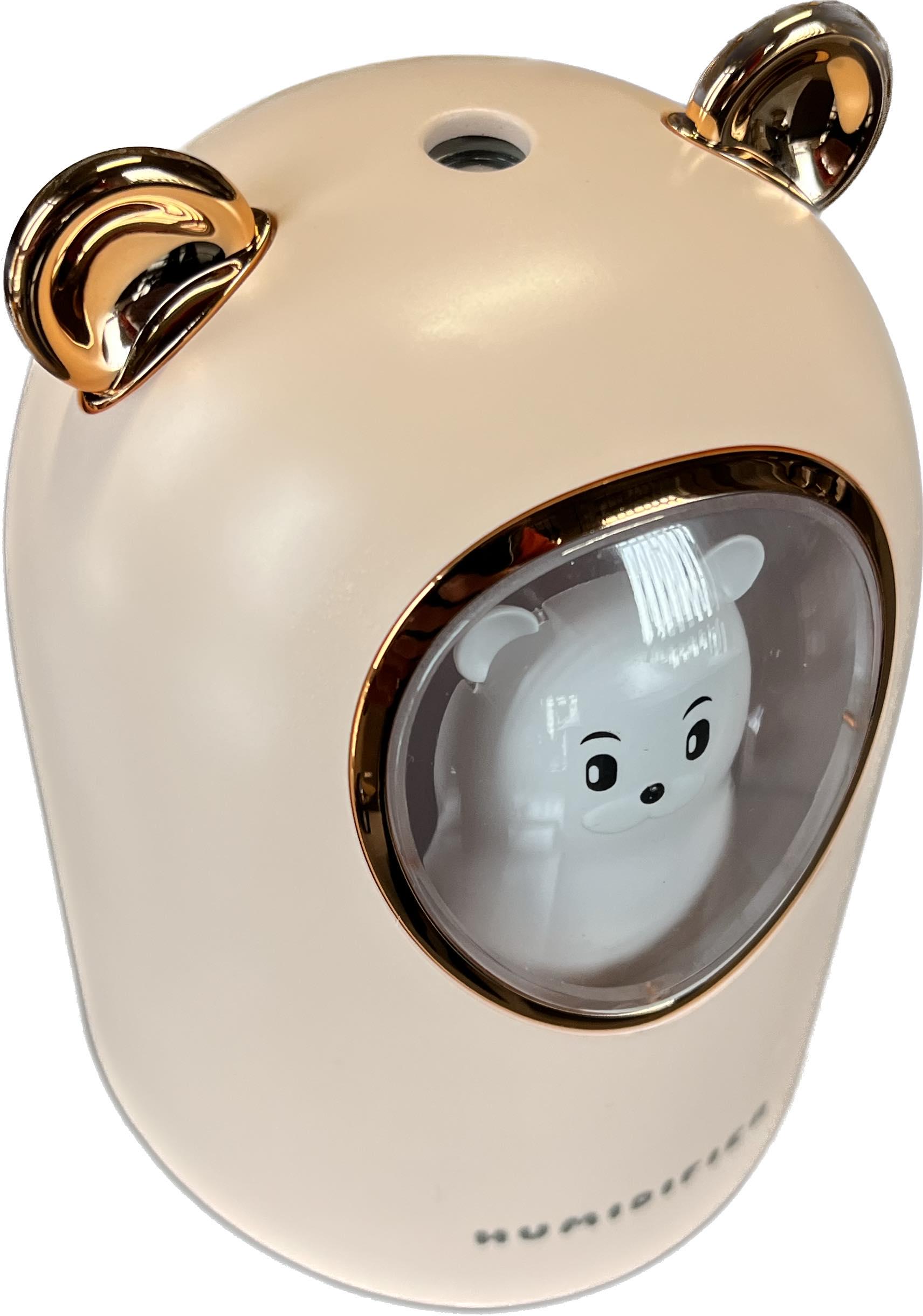 Зволожувач повітря Humidifier H20 8023 Bear з підсвічуванням Рожевий (10440690) - фото 2