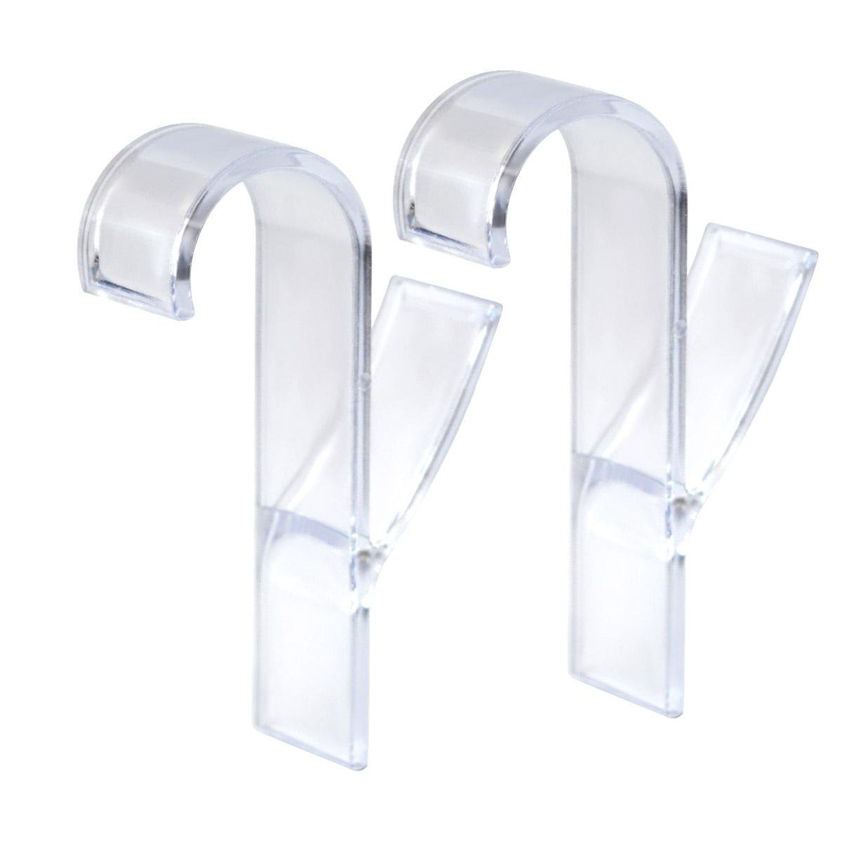 Комплект гачків для рушникосушарки 2 шт. Прозорий (S24-742139-6595)