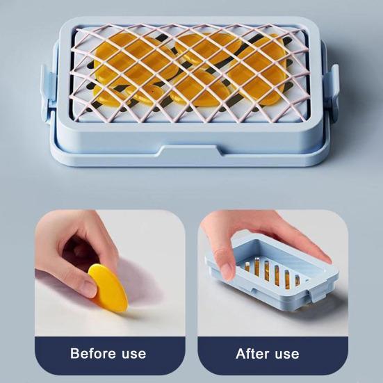 Мильничка Коробка 2 в 1 з високоеластичною сіткою (2797378250) - фото 3 Мильничка Коробка 2 в 1 з високоеластичною сіткою (2797378250) - фото 3