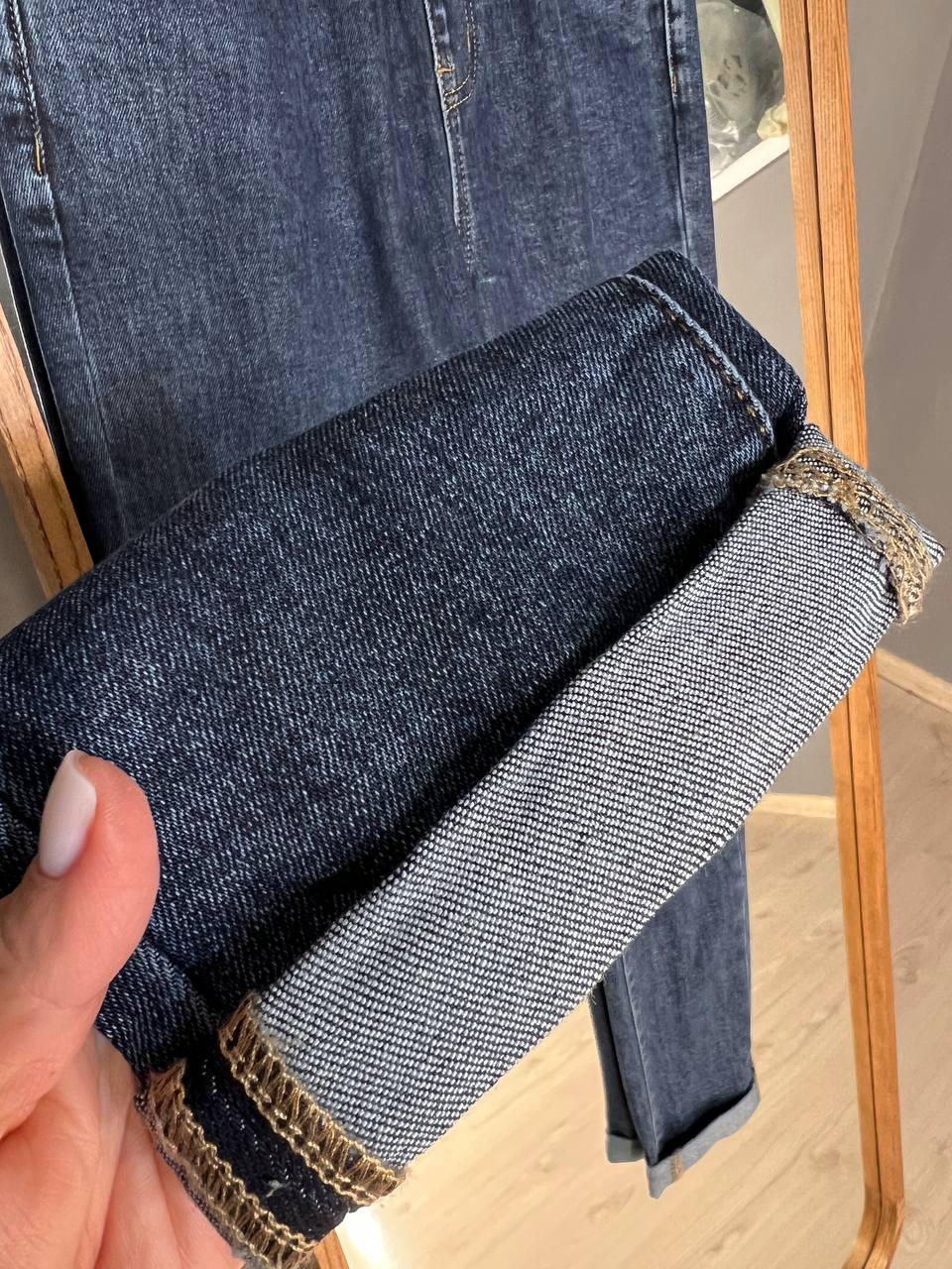 Джинси жіночі Vanver 8003 MOM jeans з резинкою на талії стрейчеві висока посадка р. 40 Темно-синій (3300) - фото 7 Джинси жіночі Vanver 8003 MOM jeans з резинкою на талії стрейчеві висока посадка р. 40 Темно-синій (3300) - фото 7