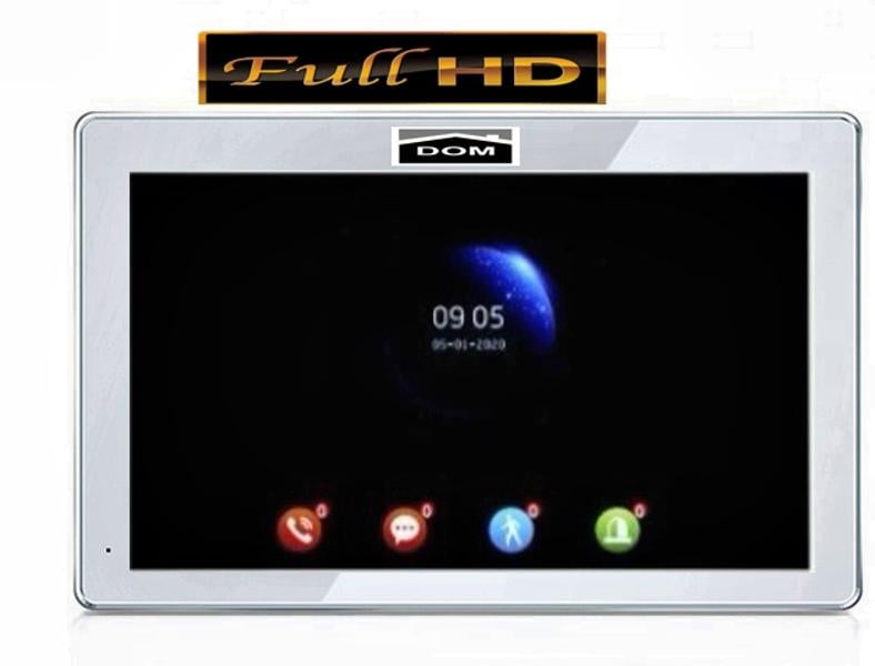 Відеодомофон DOM AHD IPS 7TS BCOM 1080P - фото 2 Відеодомофон DOM AHD IPS 7TS BCOM 1080P - фото 2