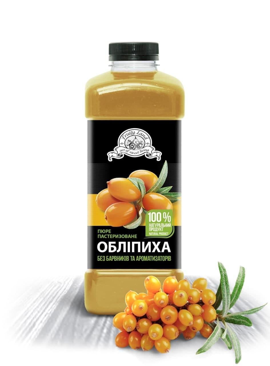 Облепиха пюре Fruityland пастеризованное 1 кг