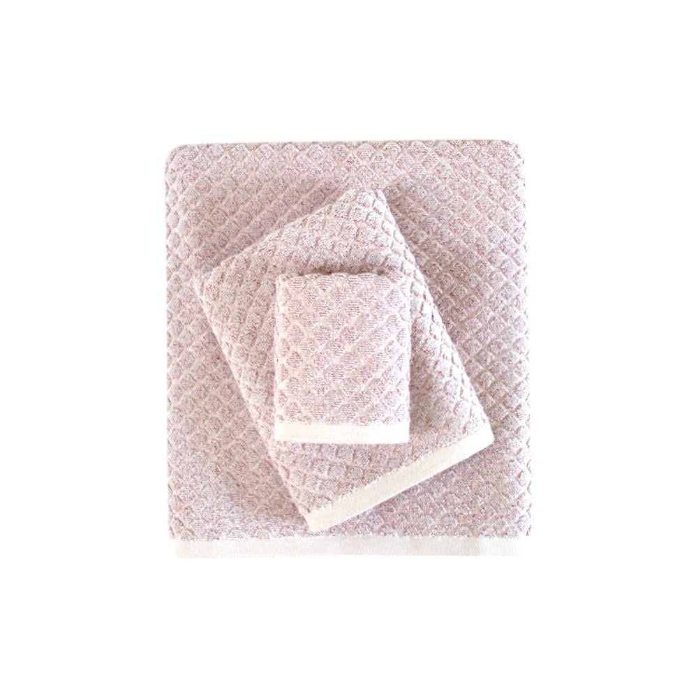 Набор полотенец Irya Jena pembe 550 г/кв. м 33x33/50x90/70x140 см Розовый (12231135)