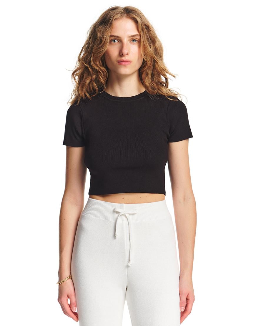 Футболка Crop жіноча MOVE чорна One size