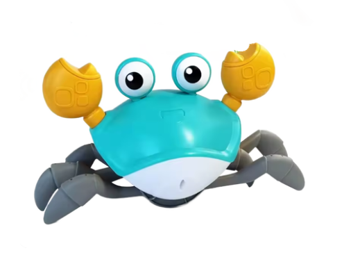 Игрушка-краб Крабик с музыкой и подсветкой USB-зарядка (119)