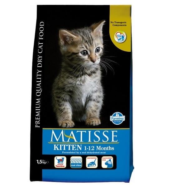 Корм сухой Farmina Matisse Kitten для котят беременных и кормящих кошек с курицей 1,5 кг (2998381735) Корм сухой Farmina Matisse Kitten для котят беременных и кормящих кошек с курицей 1,5 кг (2998381735)