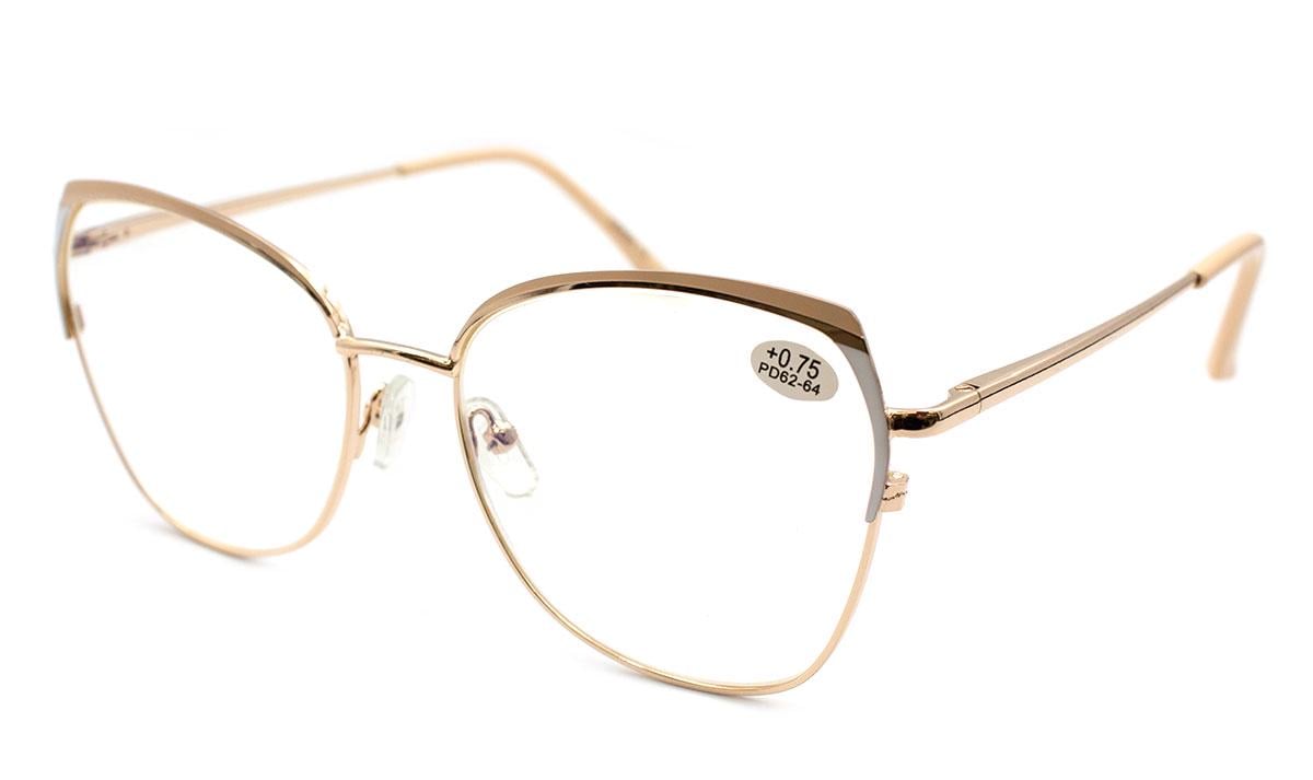 Окуляри для зору жіночі Verse 321183-C5 Blue blocker в металевій оправі +2.00 (103101322)