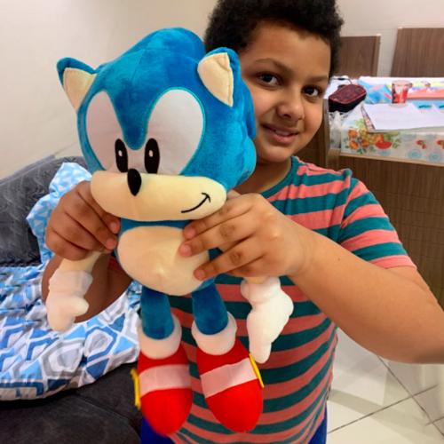 М'яка іграшка Сонік Sonic Plush 40 см - фото 4