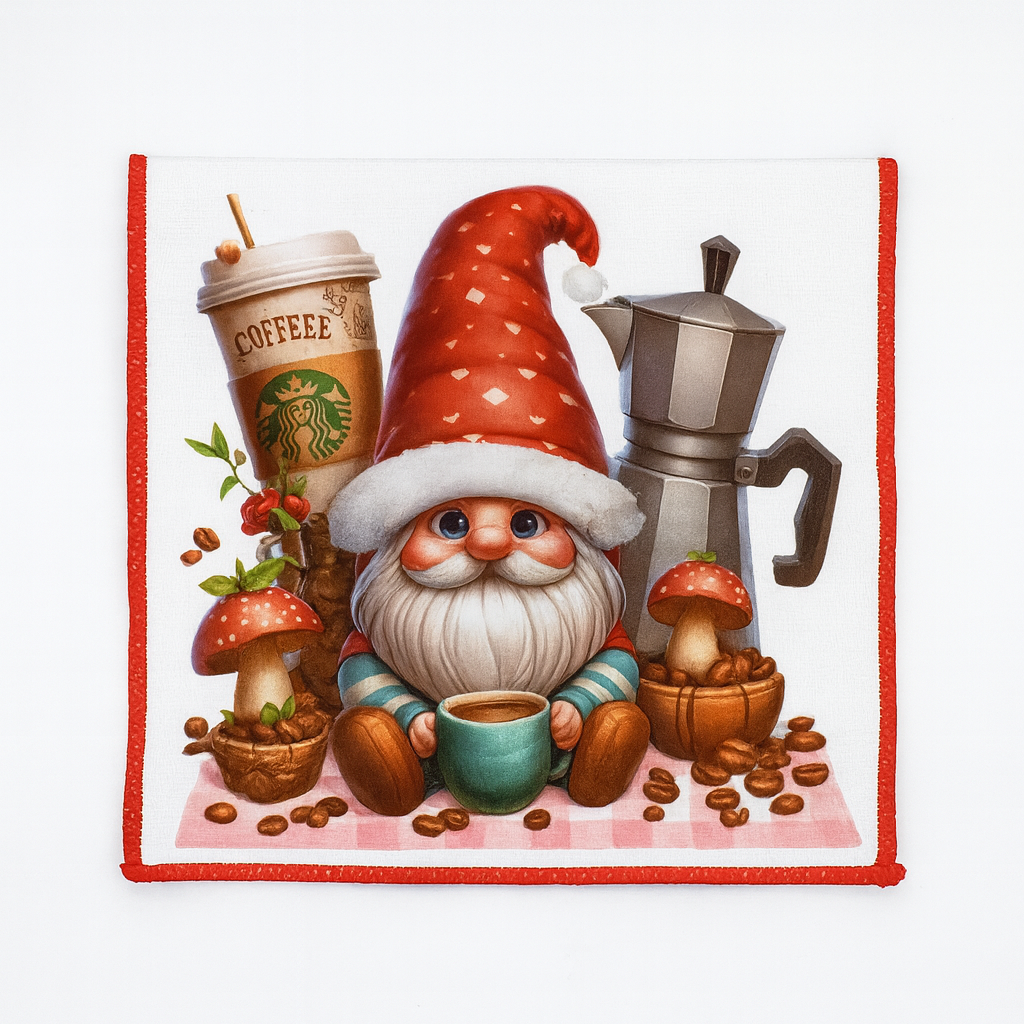 Салфетки-полотенца из микрофибры Luxyart Рождество 25х50 см 8 шт. (LR-280) - фото 5