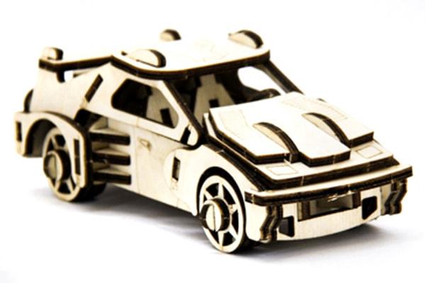 Деревянный конструктор Ферарри 53 детали