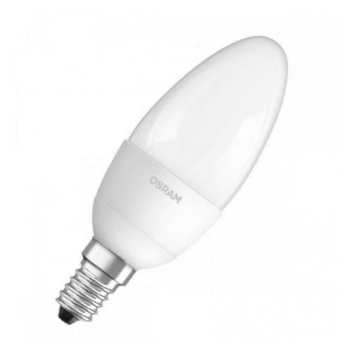 Лампа светодиодная Osram 4058075623620 VALUE CL B60 6,5W/865 230V FR E14 (36304498)
