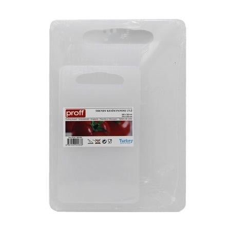 Кухонна дошка Trendy PROFF набір 2 шт. 14х24 см/23х33,5 см (PF2601483)