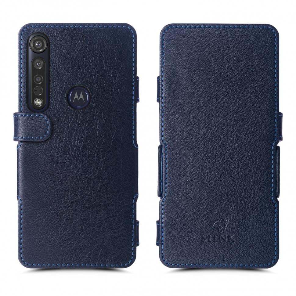 Чехол книжка Stenk Prime для Motorola Moto G8 Plus Синий (66467) Чехол книжка Stenk Prime для Motorola Moto G8 Plus Синий (66467)