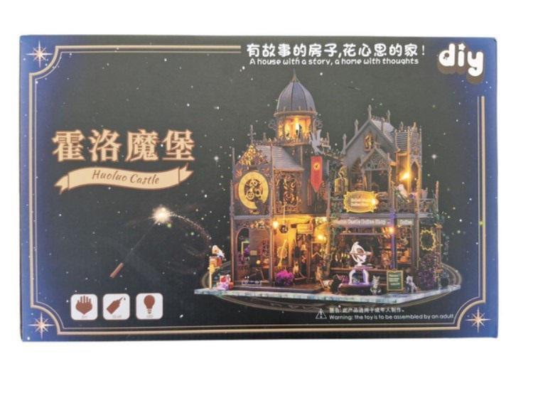 Конструктор мініатюрний DIY House Magic Castle набір румбокс 24,5x19,9x21,7 см (2104618648) - фото 12 Конструктор мініатюрний DIY House Magic Castle набір румбокс 24,5x19,9x21,7 см (2104618648) - фото 12