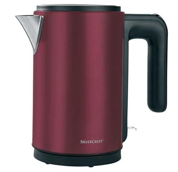 Чайник електричний Silver Crest SWKT 2400 A1 захист від перегріву 2400 Вт 1,7 л Червоний (de15f40a)