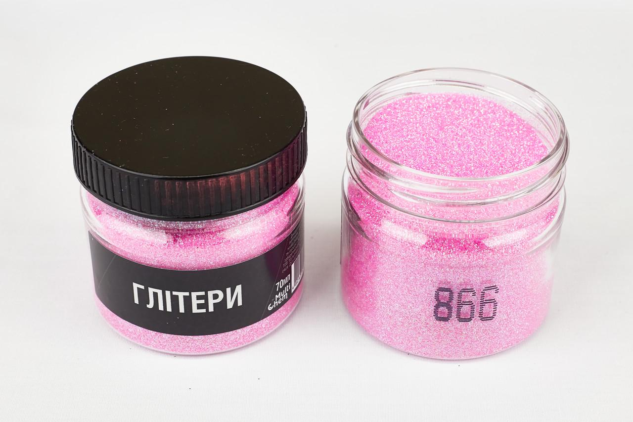Глітер 866 0,2 мм 1/128 70 мл Райдужний (078662) - фото 2 Глітер 866 0,2 мм 1/128 70 мл Райдужний (078662) - фото 2