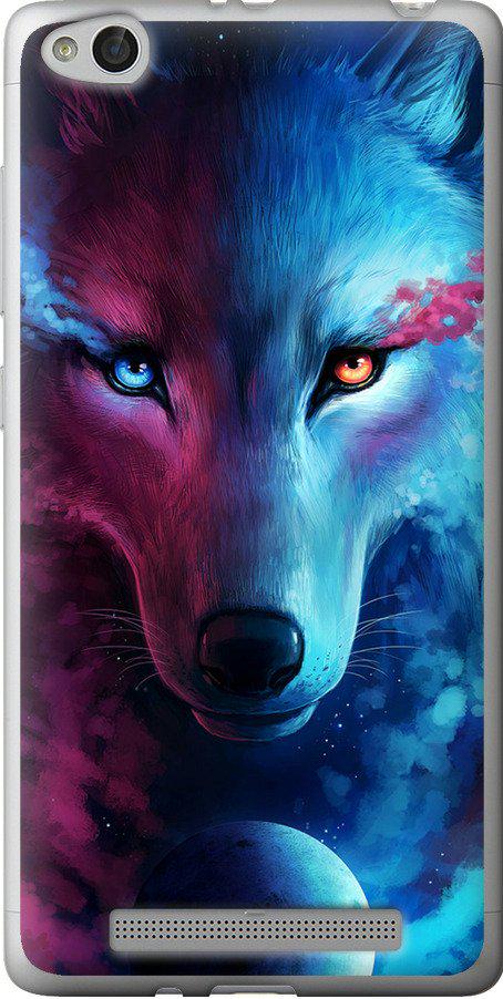 Чехол на Xiaomi Redmi 3 Арт-волк (3999t-97-42517) Чехол на Xiaomi Redmi 3 Арт-волк (3999t-97-42517)