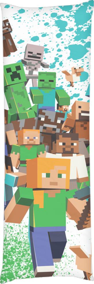Подушка дакимакура Minecraft 40x100 см (13533467)