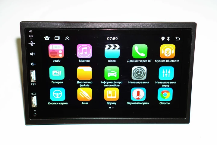 Автомагнітола 2Din Pioneer CarPlay 7023A сенсорний екран Android 13 2/32Gb Wi-Fi GPS (7446)