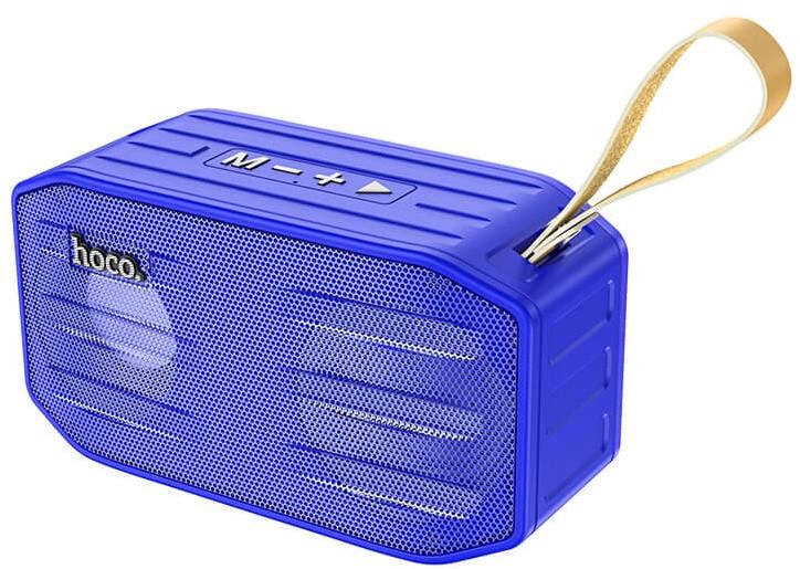 Портативная Bluetooth колонка HOCO BS42 Smart sports Голубой (1467441466)