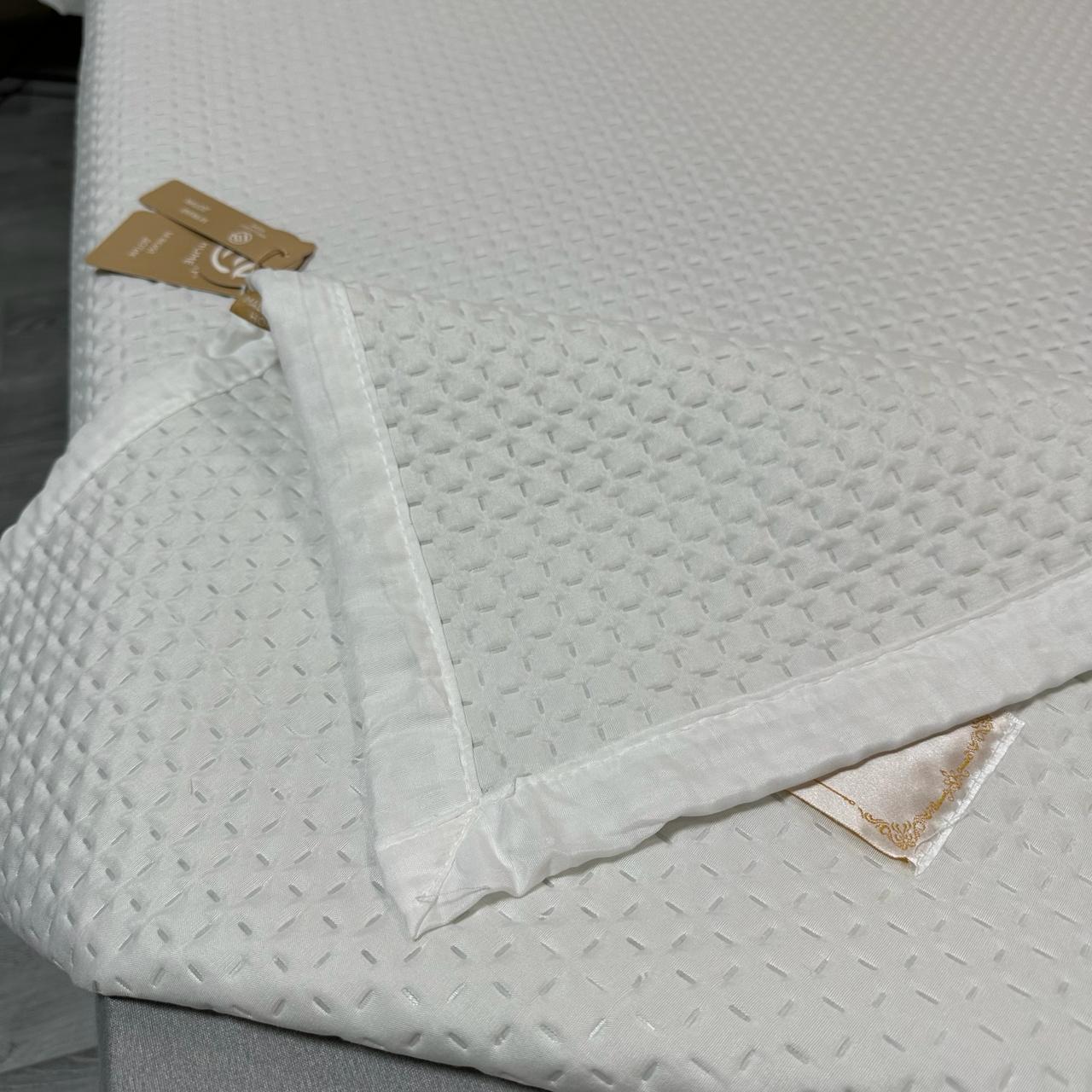 Покрывало на кровать евро 200x230 см Белый (28796100) - фото 3