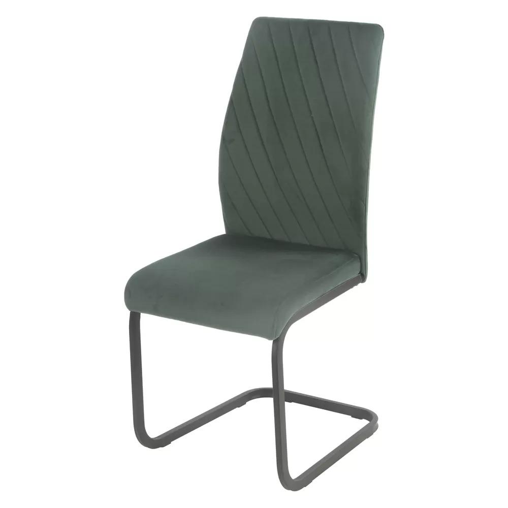 Стул Jack бархат Черный/Зеленый (899847)