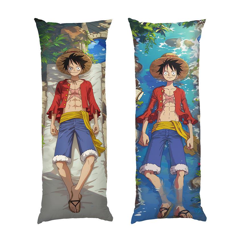 Подушка дакимакура Luffy One Piece Anime Art габардин 70х30 см Подушка дакимакура Luffy One Piece Anime Art габардин 70х30 см
