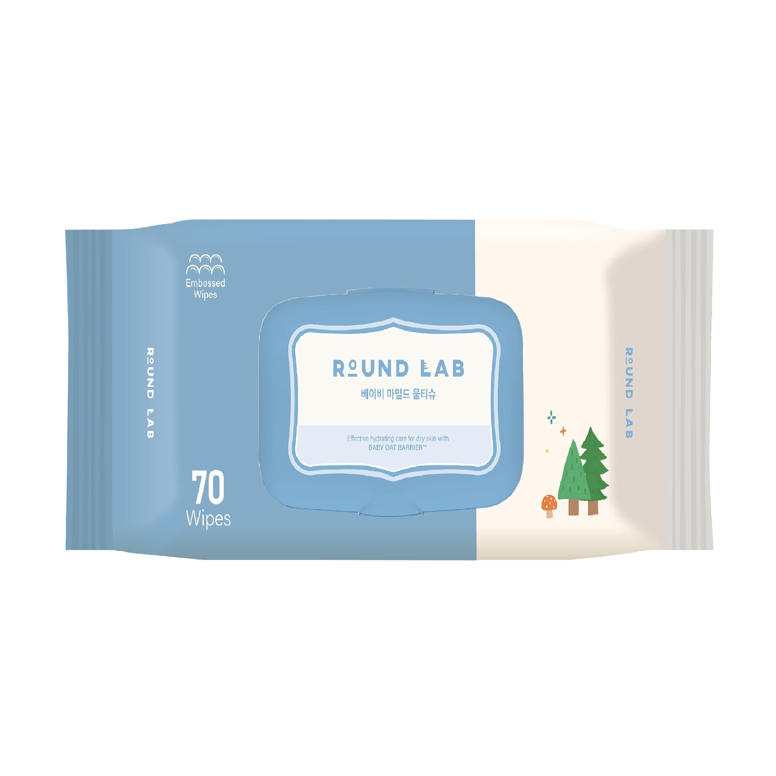 Детские очистительные салфетки ROUND LAB Baby Mild Wet Wipes 70 шт. (26252437)