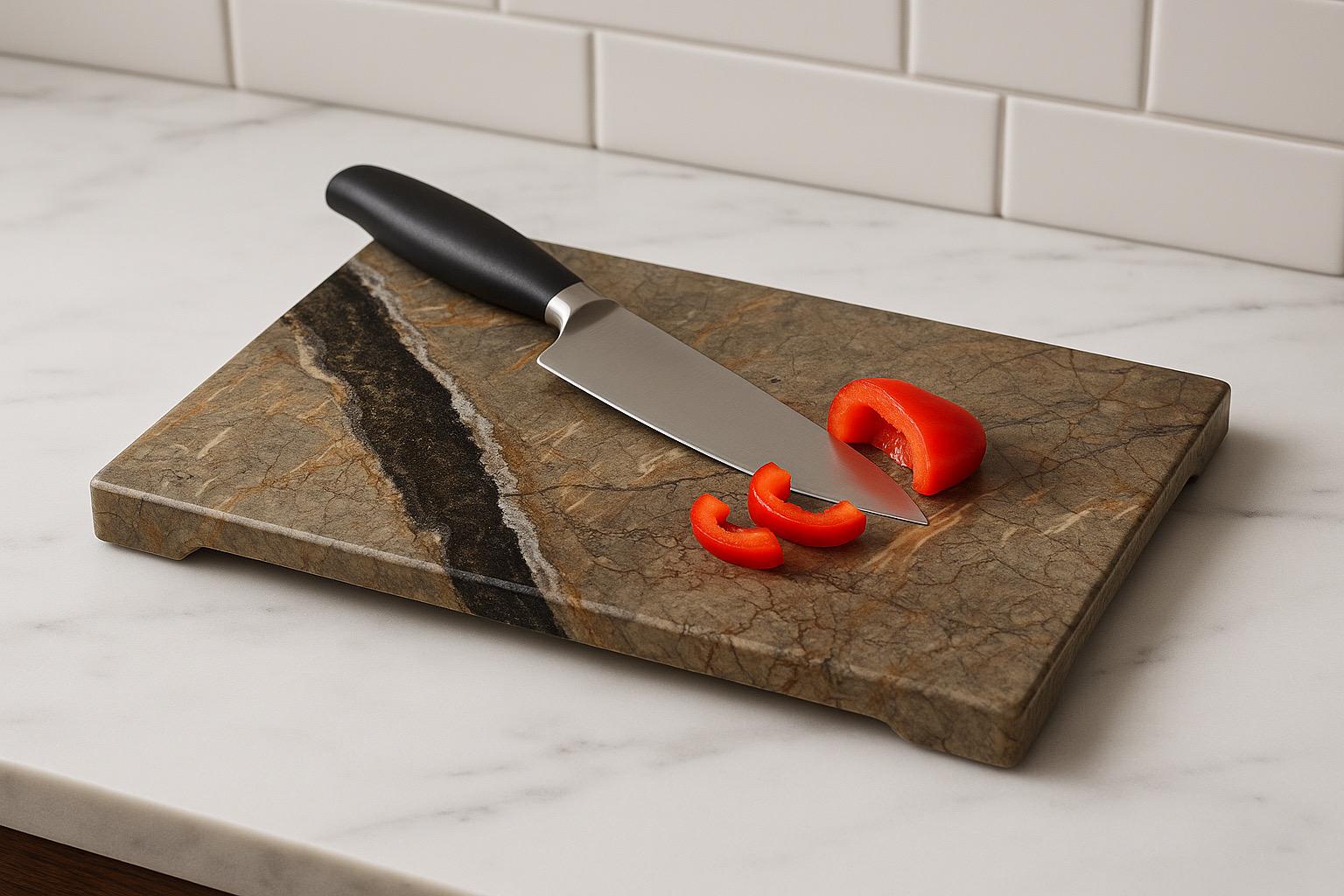 Роздільна дошка з мармуру Markam Коричневий (29197103)