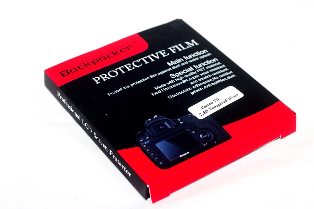 Защита LCD экрана Backpacker для Canon 7D Canon Powershot N2 не пленка закаленное стекло