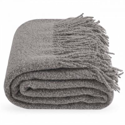 Плед буклет 150х200 см Серый - фото 1 Плед буклет 150х200 см Серый - фото 1