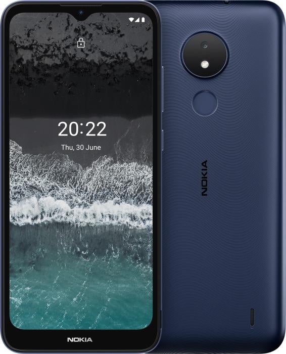 Смартфон Nokia C21 2/32Gb Dark Blue - фото 1