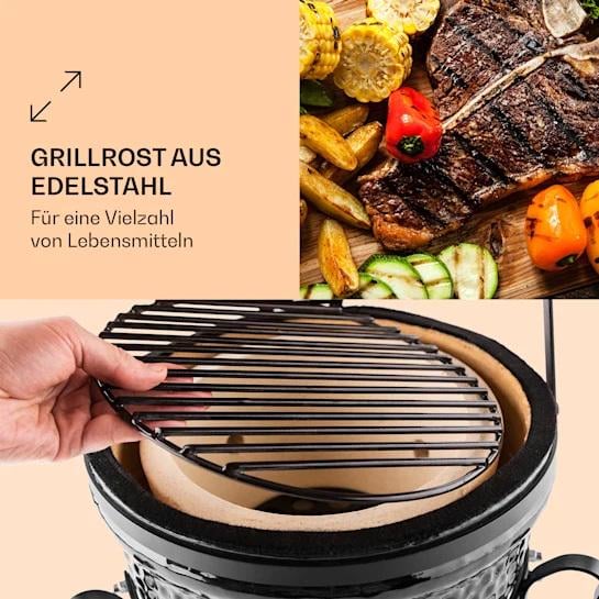 Тандыр KLARSTEIN Princesize Kamado Grill Smoker BBQ (10029123) - фото 2