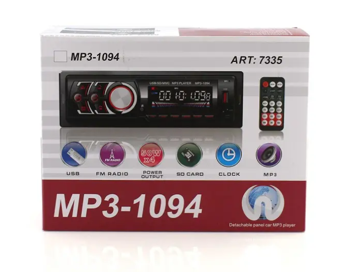 Автомагнитола MP3-1094 ISO+BT (IR004328)