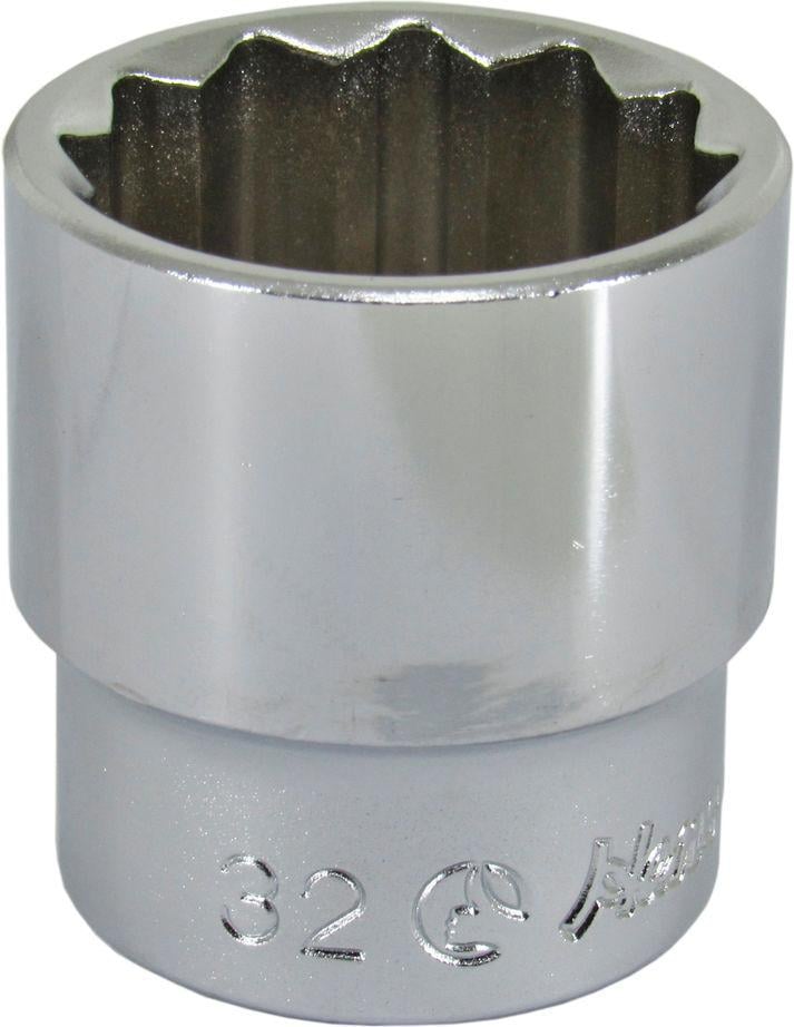 Головка торцевая низкая двенадцатигранная Hans 1/2 32 мм (4402M32)