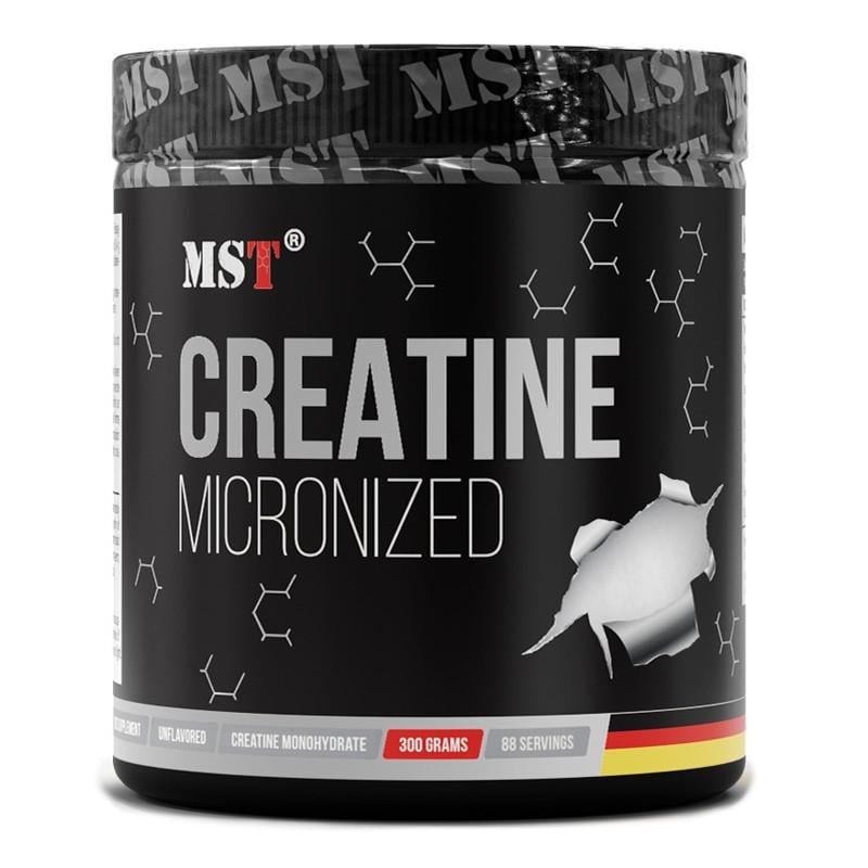 Креатин моногідрат MST Creatine Micronized 300 г Без смаку