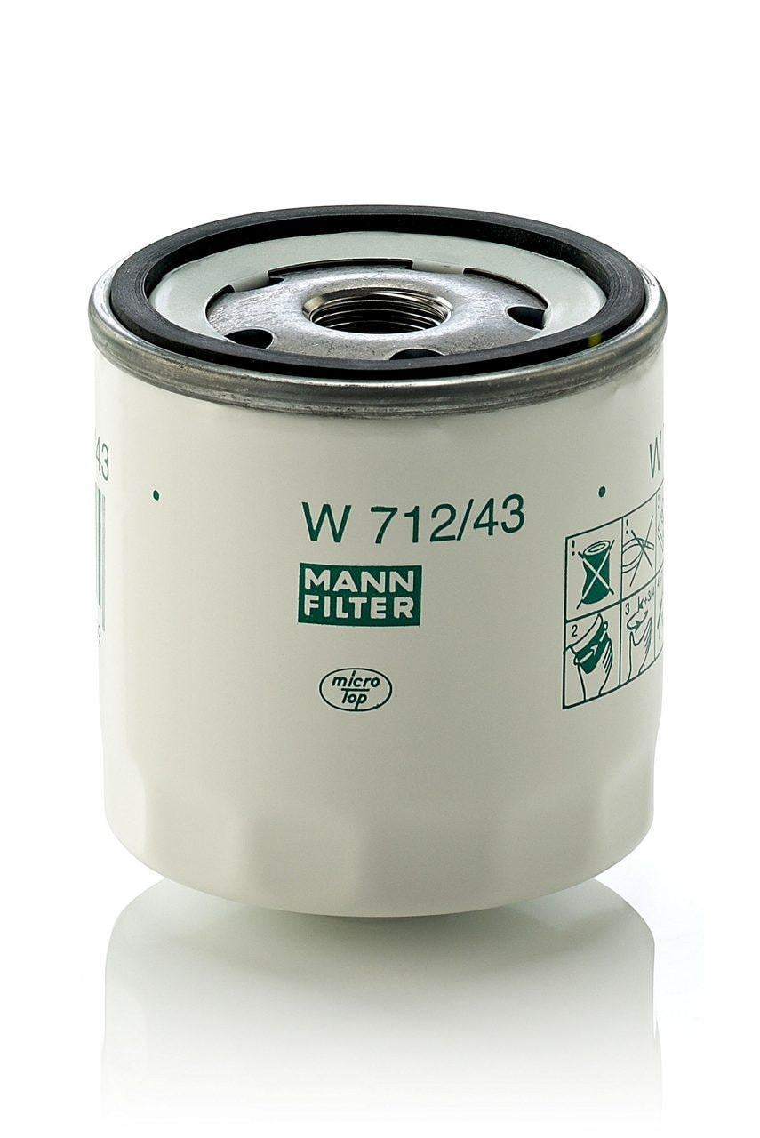 Фильтр смазки Mann-Filter (W712/43) Фильтр смазки Mann-Filter (W712/43)