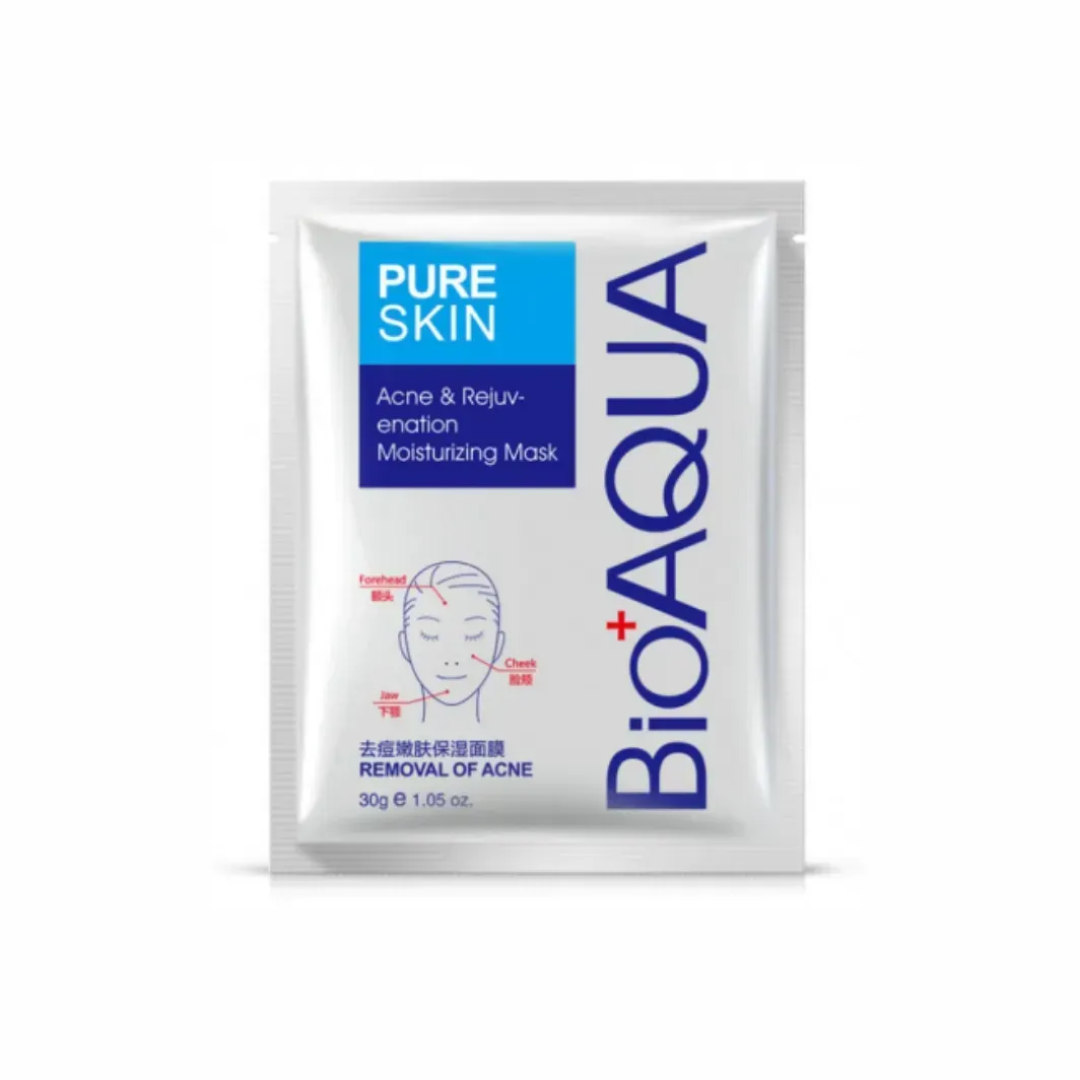 Маска для лица тканевая Bioaqua Pure Skin 30 мл (27821425)