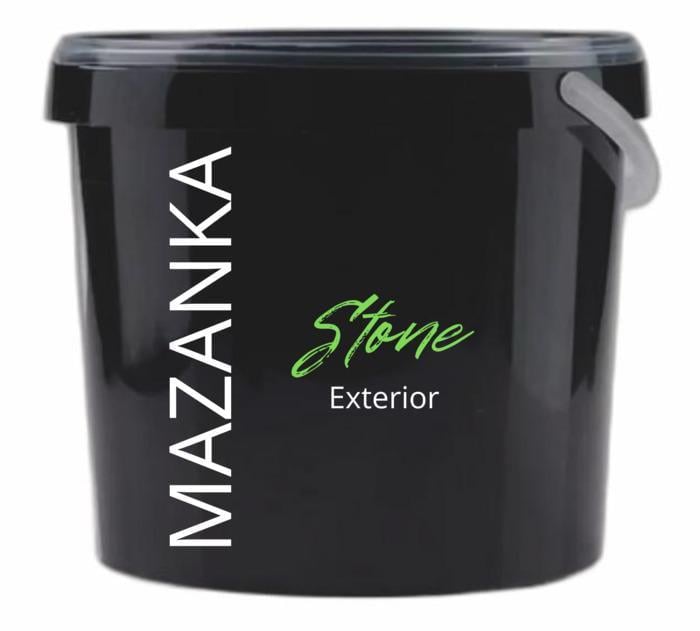 Фасадная декоративная штукатурка MAZANKA Stone Exterior 5 кг