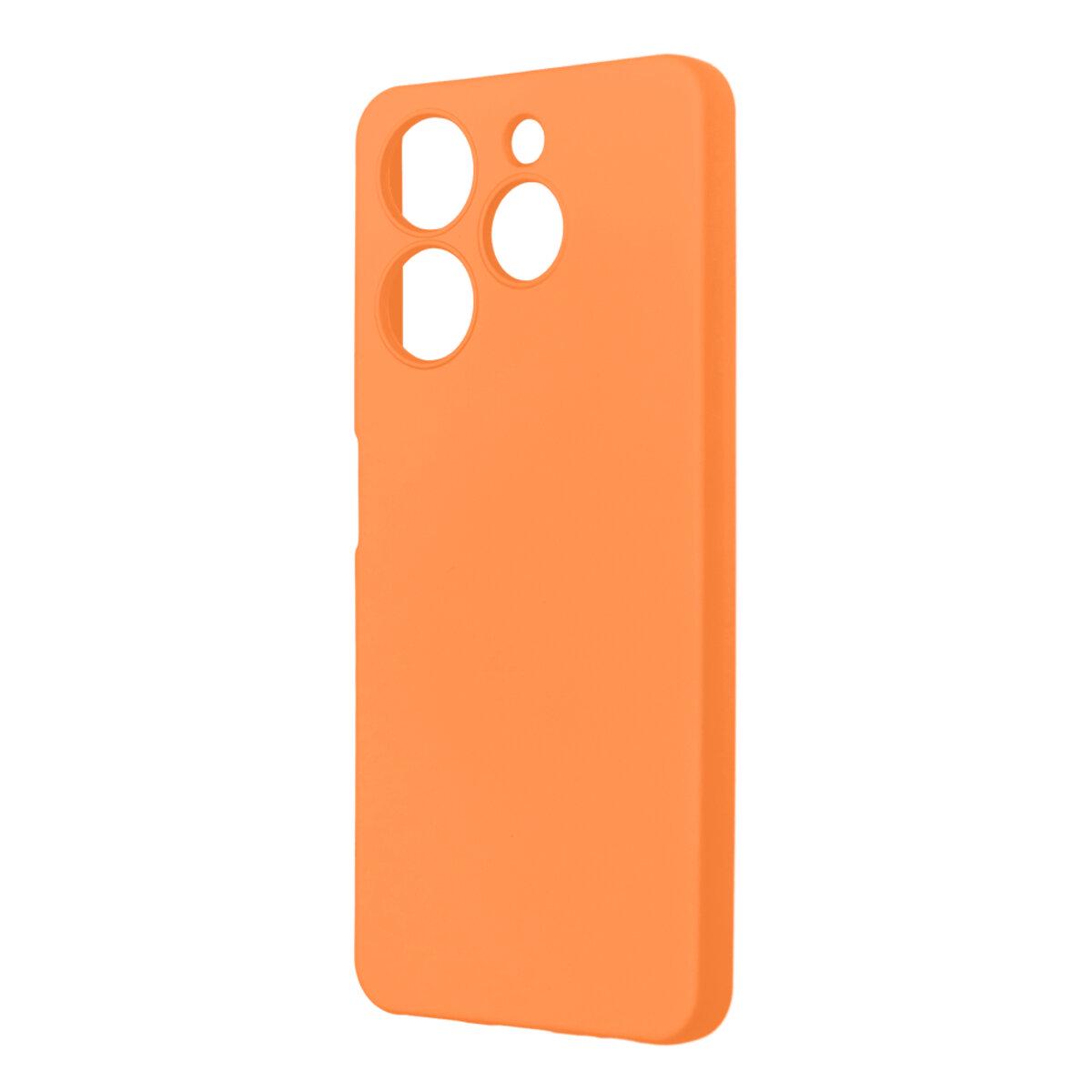 Противоударный чехол для TECNO Spark 10 Pro (KI7) Cosmiс Full Case HQ 2mm / Orange Red