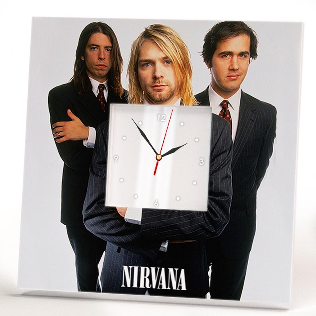 Часы Nirvana Курт Кобейн 260x260 мм (C03459)
