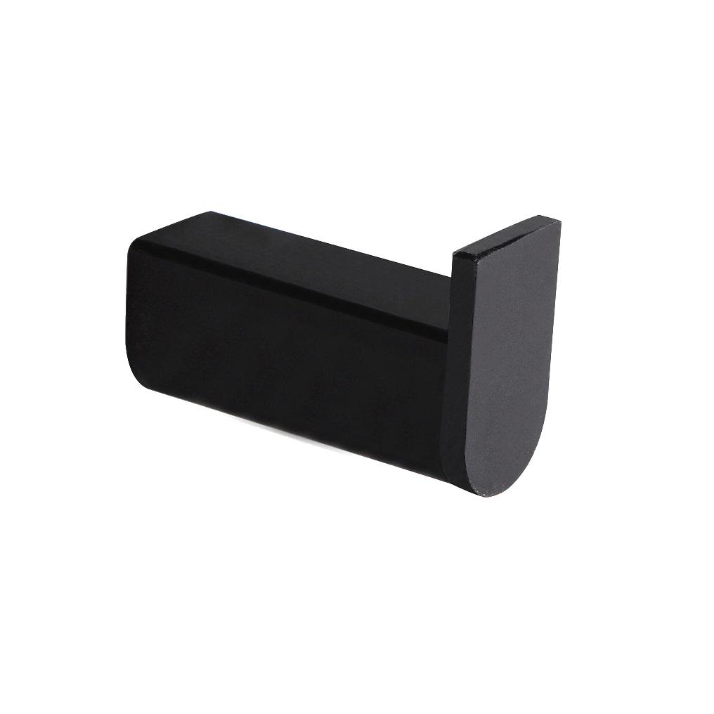 Крючок для полотенец Nofer металл Черный матовый (LM-16221.N)