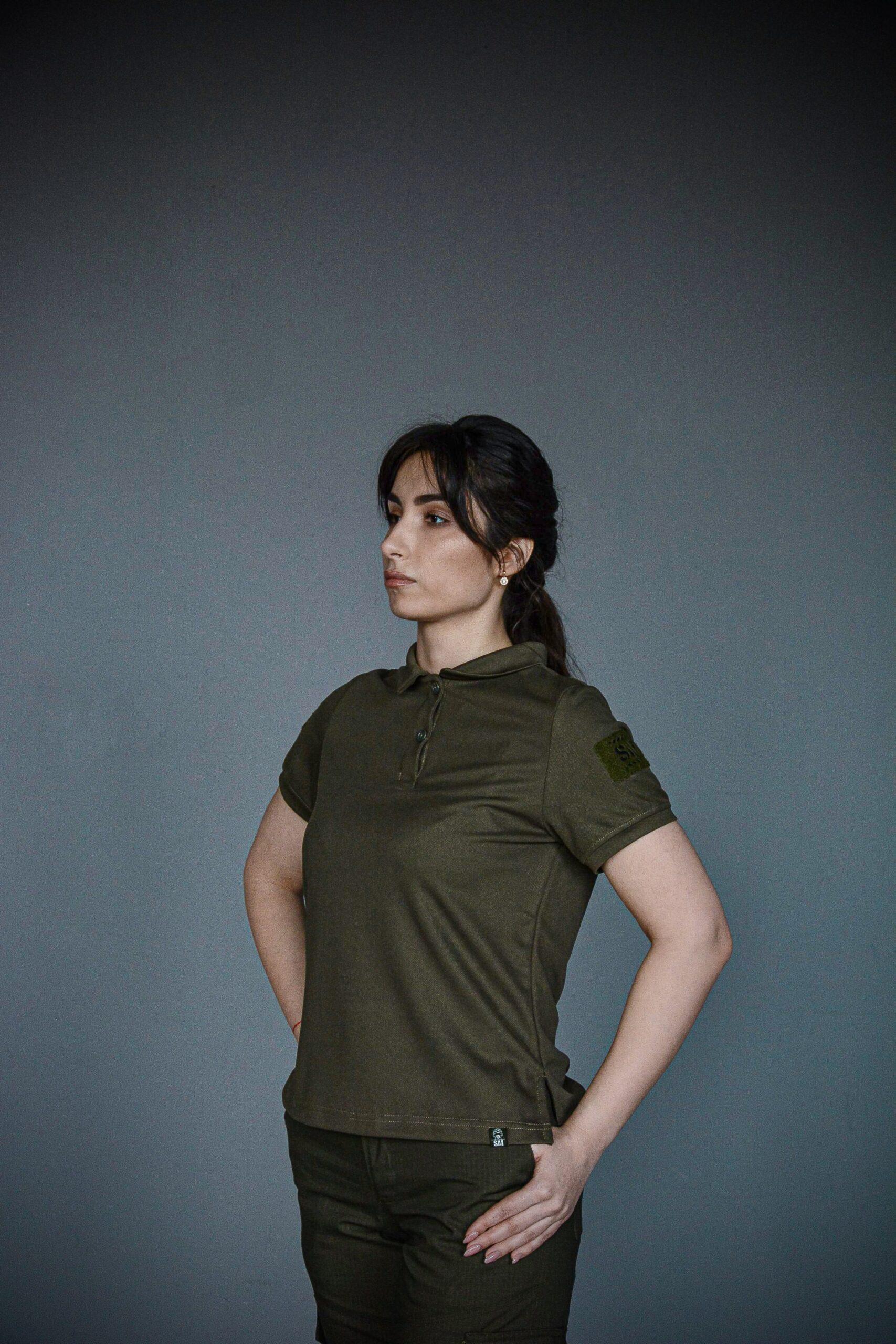 Поло жіноче SM M Оливковий (10302855)