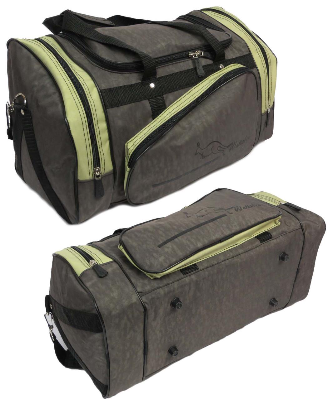 Спортивна сумка на плече Wallaby 271-2 25 л Хакі - фото 6